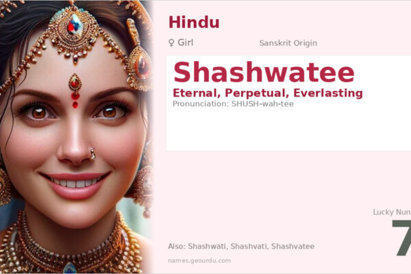Shashwatee Name Meaning — Eternal, Sanskrit Origin & Details (2025)
