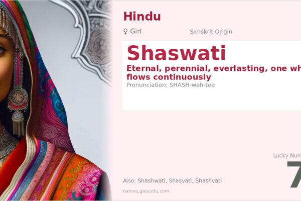 Shaswati Name Meaning — Sanskrit Origin, Girl Name & Details (2025)