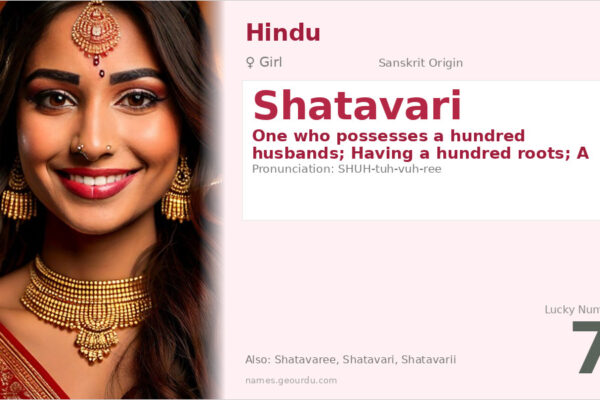 Shatavari Name Meaning — Sanskrit Origin, Girl Name & Ayurvedic Significance (2025)