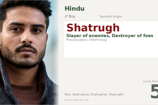 Shatrugh Name Meaning — Sanskrit Origin, Hindu Boy Name & Details