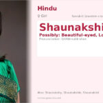 Shaunakshi Name Meaning and Details