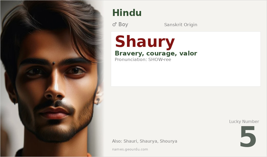 Shaury Name Meaning and Details