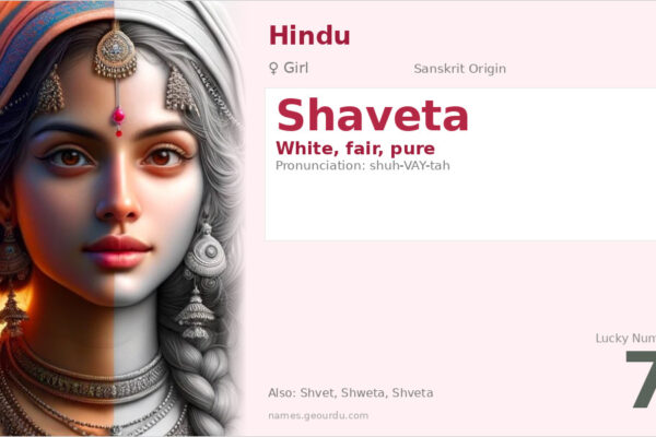 Shaveta Name Meaning — Sanskrit Origin, Girl Name & Details (2025)