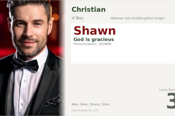 Shawn Name Meaning — Hebrew Origin, Boy Name & Details (2025)