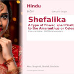 Shefalika Name Meaning and Details