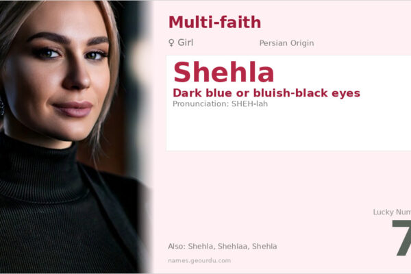 Shehla Name Meaning — Persian Origin, Girl Name & Details (2025)
