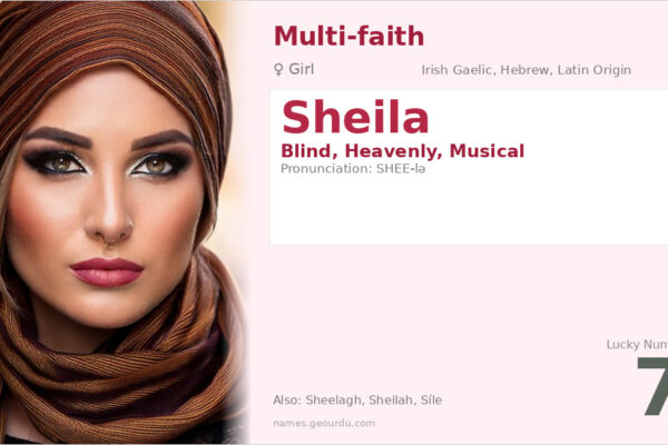 Sheila Name Meaning — Irish & Hebrew Origins, Girl Name Details (2025)