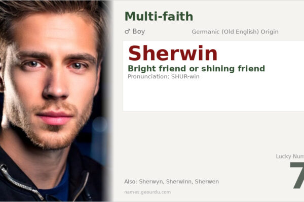 Sherwin Name Meaning — Origin, Gender & Details (2025)