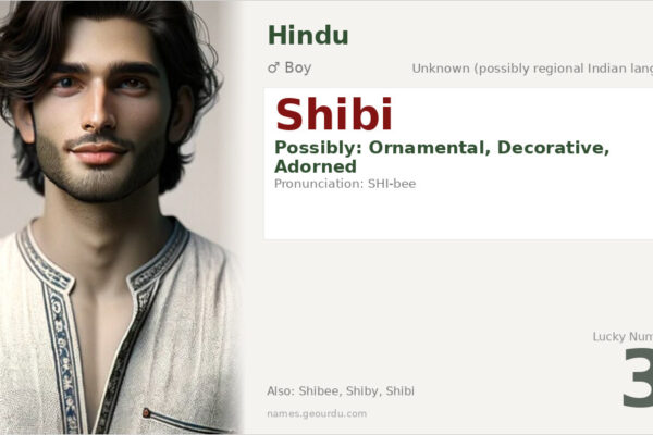 Shibi Name Meaning — Origin, Gender & Details (2025)