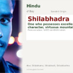 Shilabhadra Name Meaning and Details