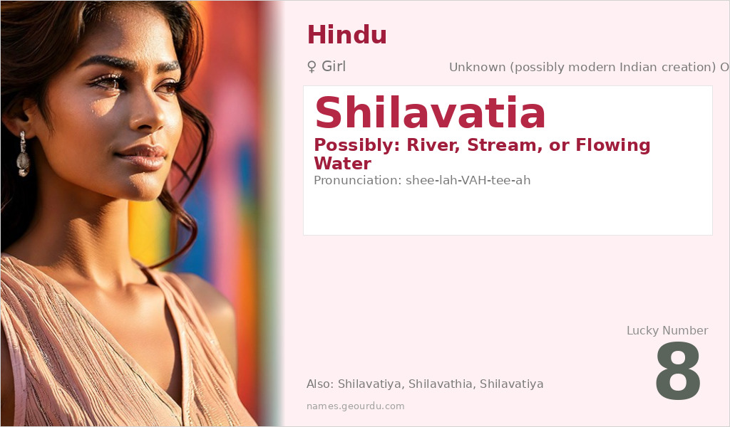Shilavatia Name Meaning and Details