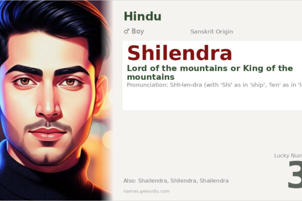 Shilendra Name Meaning — Sanskrit Origin, Boy Hindu Name & Details (2025)
