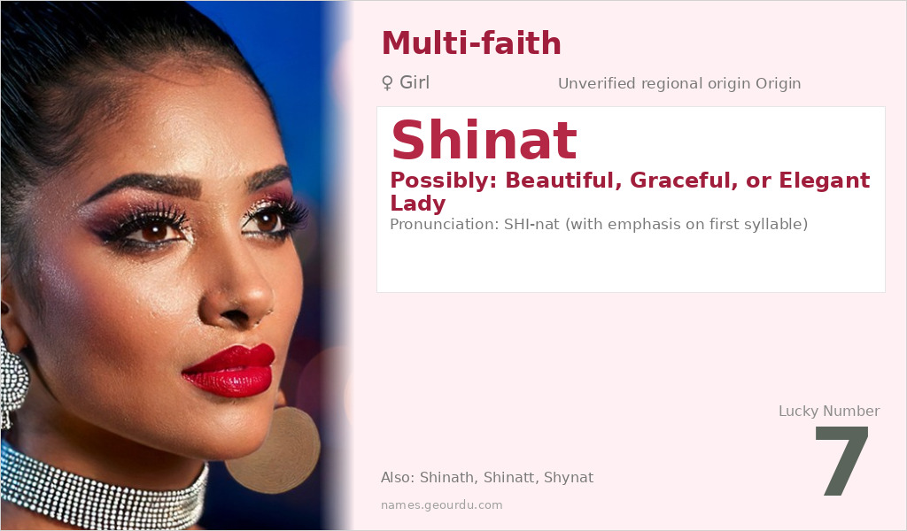 Shinat Name Meaning and Details