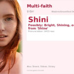 Shini Name Meaning and Details