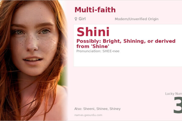 Shini Name Meaning — Origin, Gender & Details (2025)