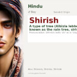 Shirish Name Meaning and Details