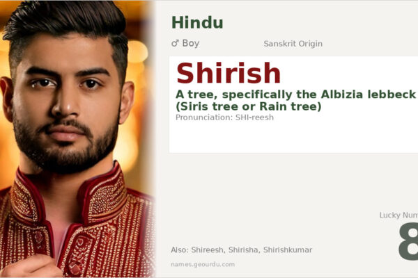 Shirish Name Meaning — Sanskrit Origin, Boy Name & Details (2025)
