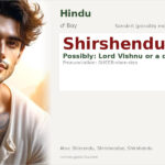 Shirshendu Name Meaning and Details