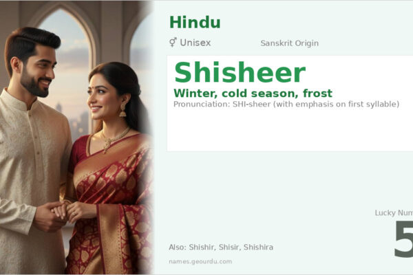Shisheer Name Meaning — Sanskrit Origin, Winter Season & Details (2025)