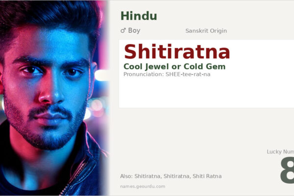 Shitiratna Meaning — Sanskrit Origin, Boy Name & Details (2025)