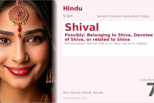 Shival Name Meaning — Origin, Gender & Details (2025)