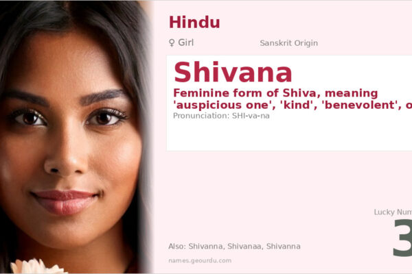 Shivana Name Meaning — Sanskrit Origin, Girl Name & Details (2025)