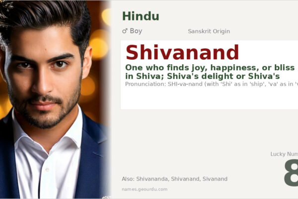 Shivanand Name Meaning — Sanskrit Origin, Hindu Boy Name & Details (2025)