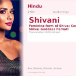Shivani Name Meaning and Details