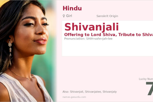 Shivanjali Name Meaning — Sanskrit Origin, Girl Hindu Name (2025)