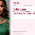 Shivea Name Meaning and Details