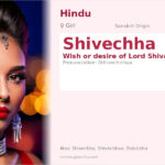 Shivechha Name Meaning and Details