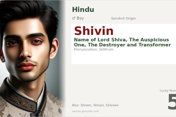 Shivin Name Meaning — Origin, Gender & Details (2025)