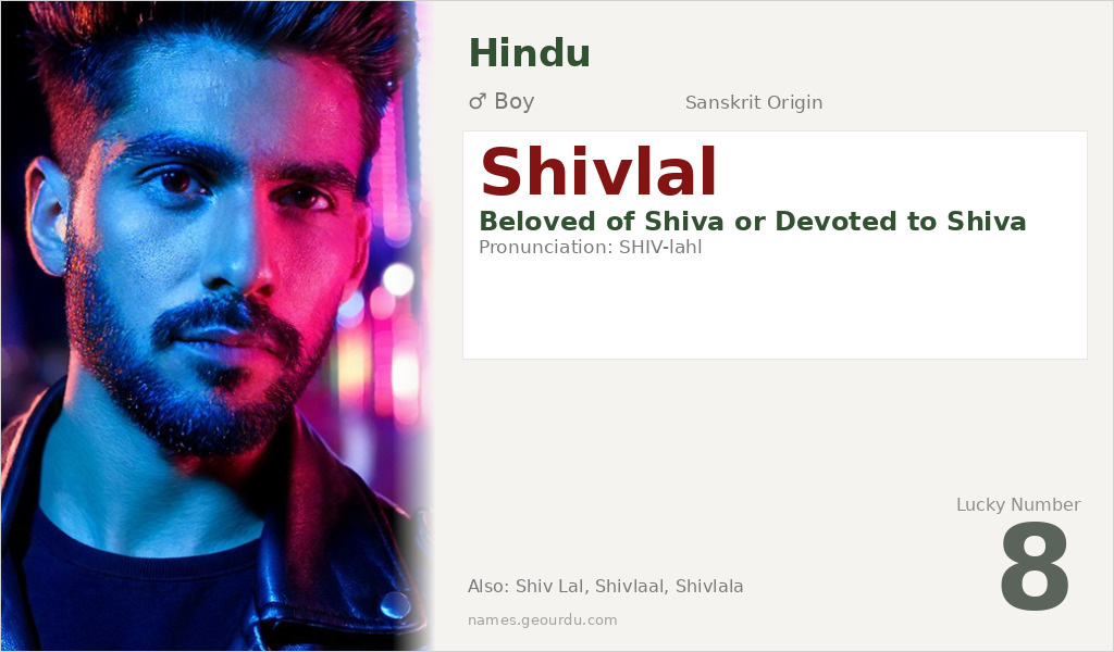 Shivlal Name Meaning and Details