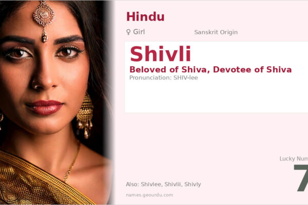Shivli Name Meaning — Origin, Gender & Details (2025)