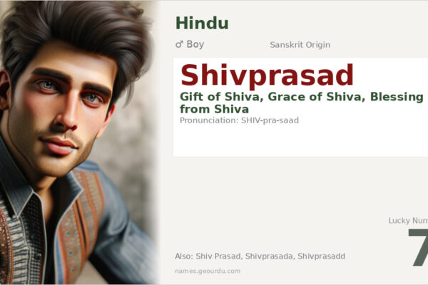 Shivprasad Name Meaning — Gift of Shiva, Origin & Details (2025)