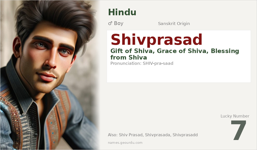 Shivprasad Name Meaning and Details
