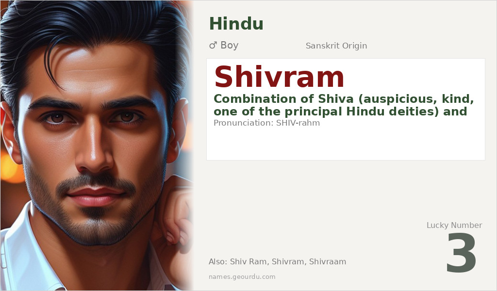Shivram Name Meaning and Details