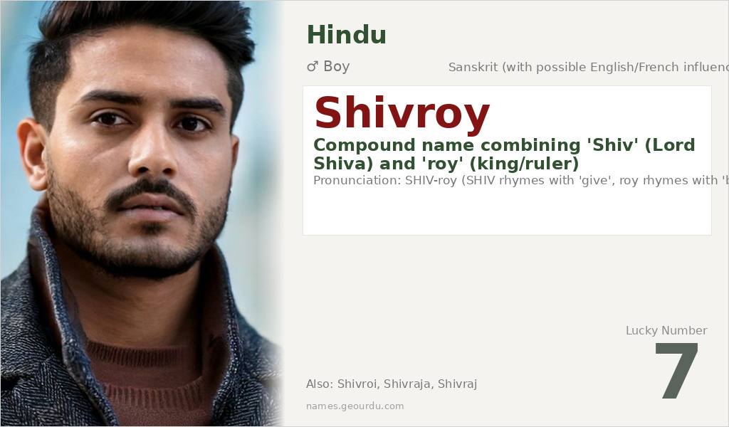 Shivroy Name Meaning and Details