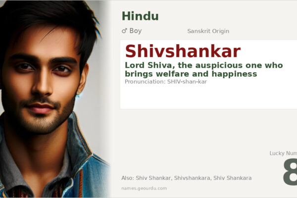 Shivshankar Name Meaning — Sanskrit Origin, Hindu Boy Name & Details (2025)