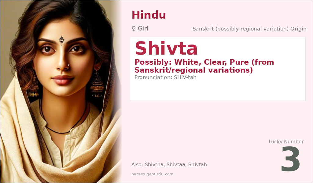 Shivta Name Meaning and Details