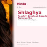 Shlaghya Name Meaning and Details