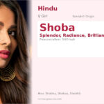 Shoba Name Meaning and Details