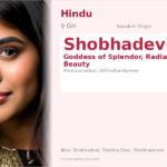 Shobhadevi Name Meaning and Details