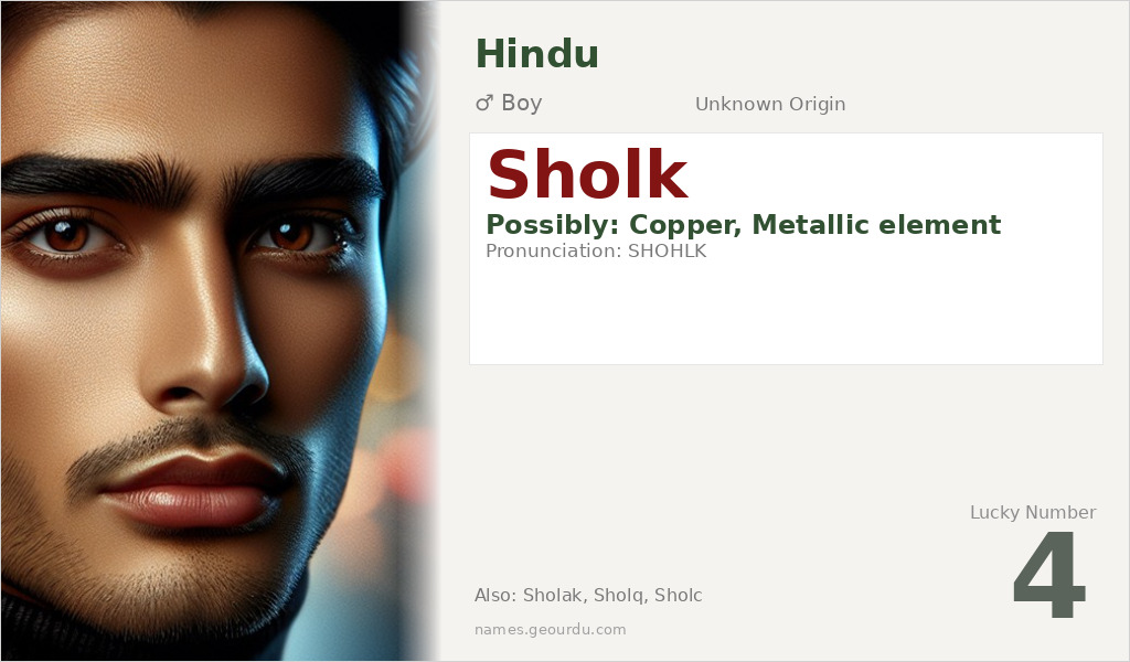 Sholk Name Meaning and Details