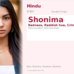 Shonima Name Meaning and Details