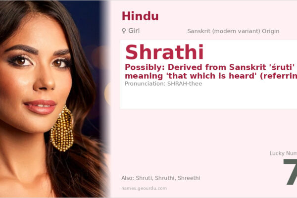 Shrathi Name Meaning — Origin, Gender & Details (2025)