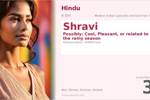 Shravi Name Meaning — Origin, Gender & Details (2025)