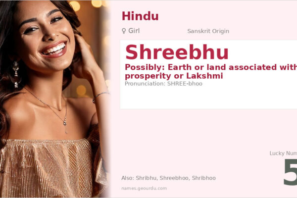 Shreebhu Name Meaning — Sanskrit Origin, Girl Name & Details (2025)