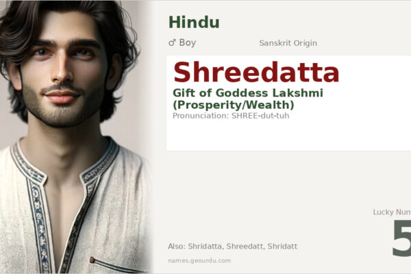 Shreedatta Meaning — Sanskrit Origin, Boy Name & Details (2025)