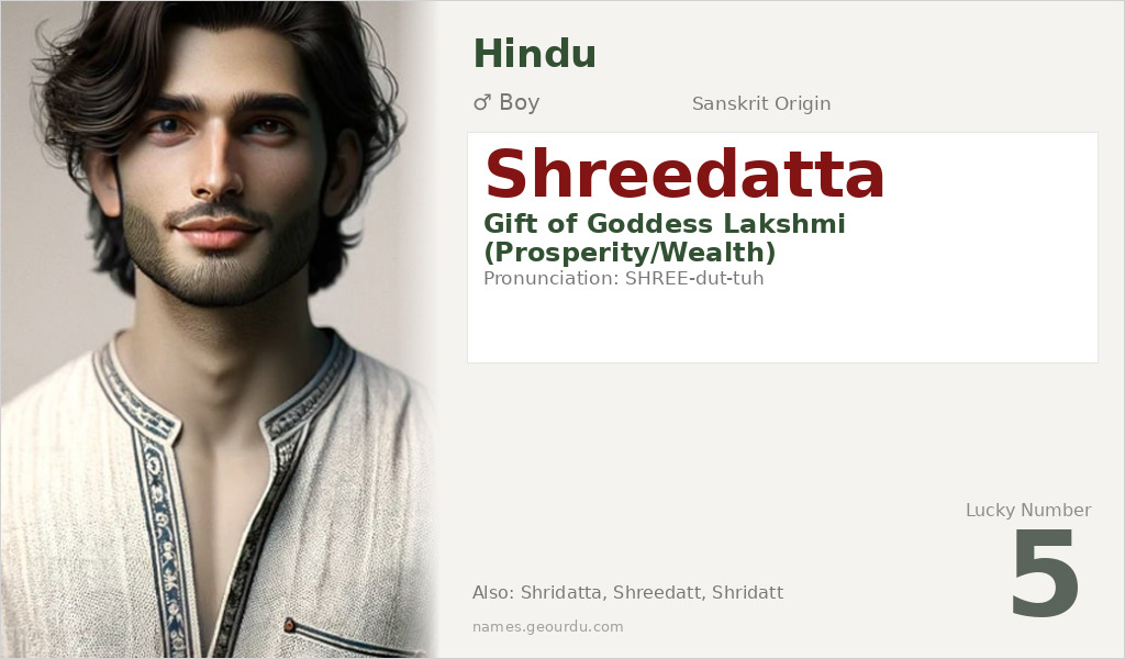 Shreedatta Name Meaning and Details